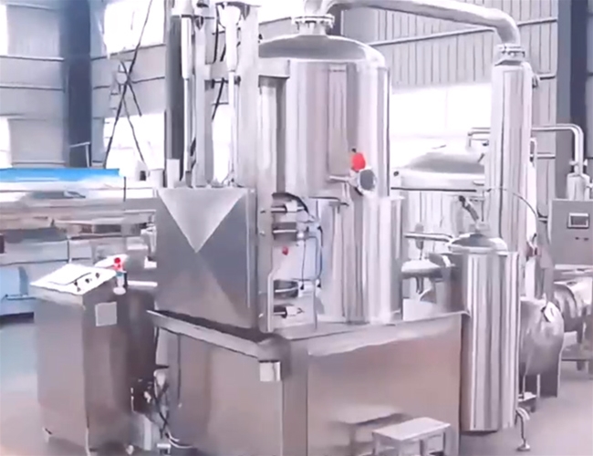 Video of operating a deep fryer